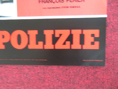 THE POLICE WAR - E ITALIAN FOTOBUSTA POSTER CLAUDE BRASSEUR MARLENE JOBERT 1980 Rendezvous Cinema Movie posters