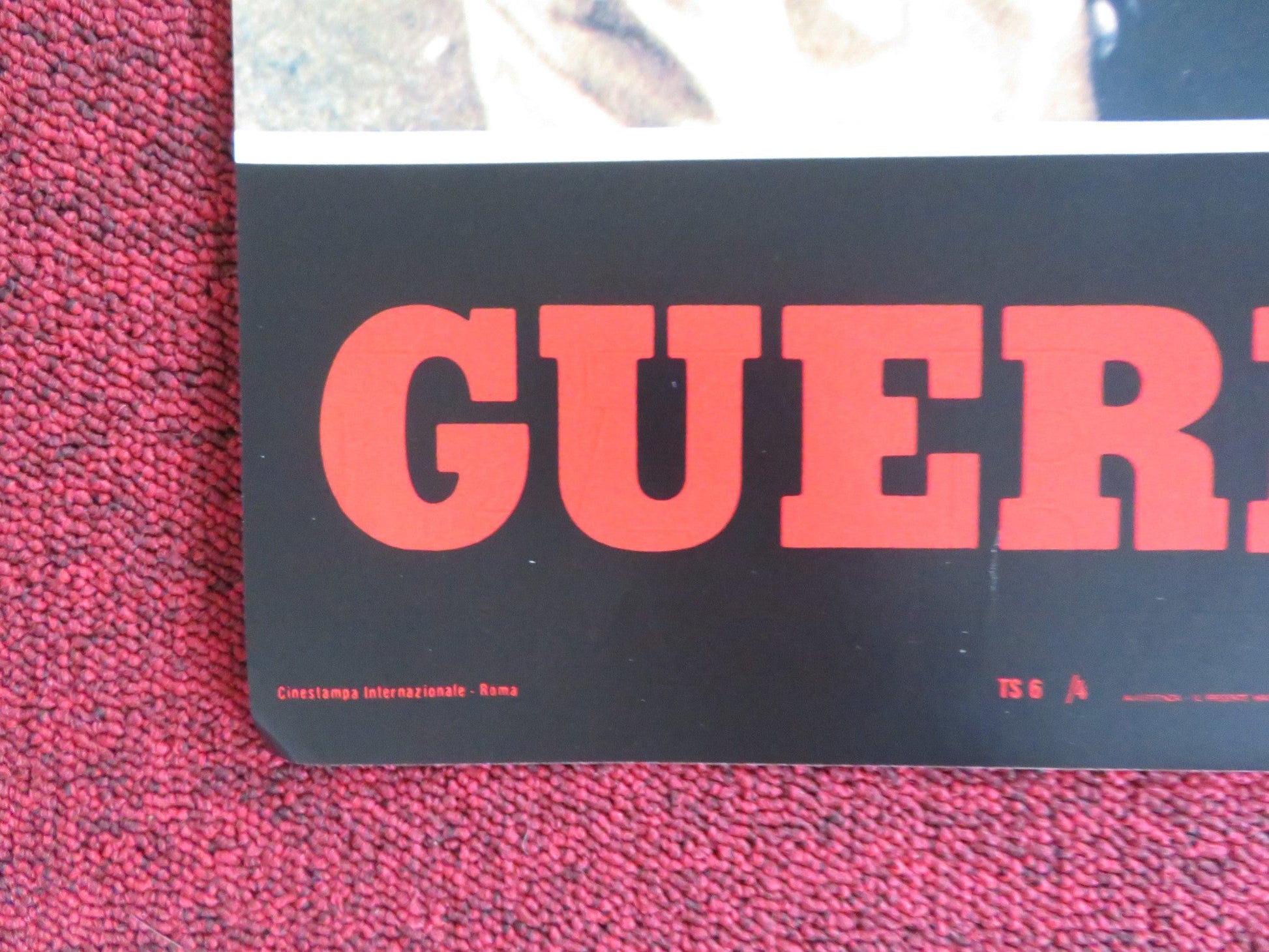 THE POLICE WAR - H ITALIAN FOTOBUSTA POSTER CLAUDE BRASSEUR MARLENE JOBERT 1980 Rendezvous Cinema Movie posters