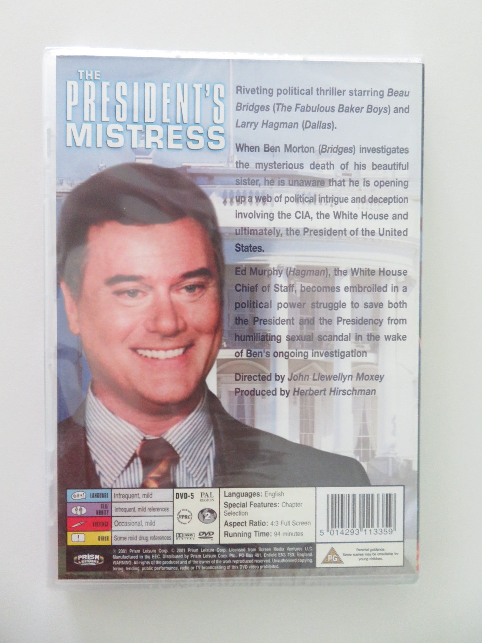 THE PRESIDENT'S MISTRESS (DVD) BEAU BRIDGES LARRY HAGMAN 1978 REGION 2 Movie posters