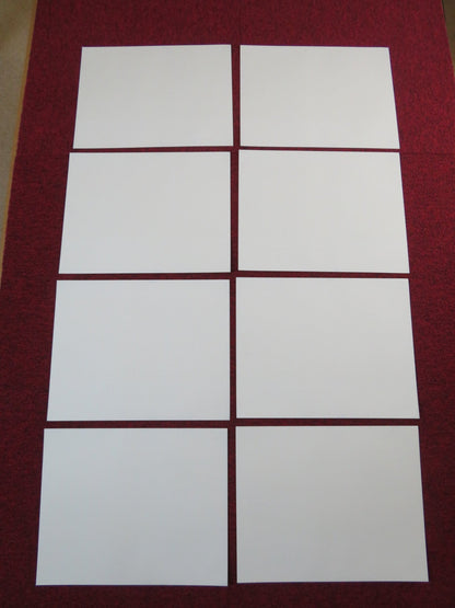 THE PRESIDIO US LOBBY CARD FULL SET SEAN CONNERY MARK HARMON 1988 Rendezvous Cinema Movie posters