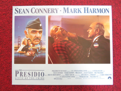 THE PRESIDIO US LOBBY CARD FULL SET SEAN CONNERY MARK HARMON 1988 Rendezvous Cinema Movie posters