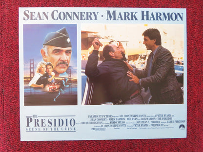 THE PRESIDIO US LOBBY CARD FULL SET SEAN CONNERY MARK HARMON 1988 Rendezvous Cinema Movie posters