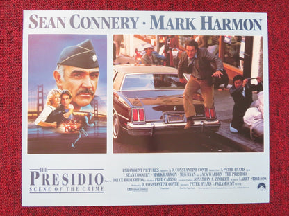 THE PRESIDIO US LOBBY CARD FULL SET SEAN CONNERY MARK HARMON 1988 Rendezvous Cinema Movie posters