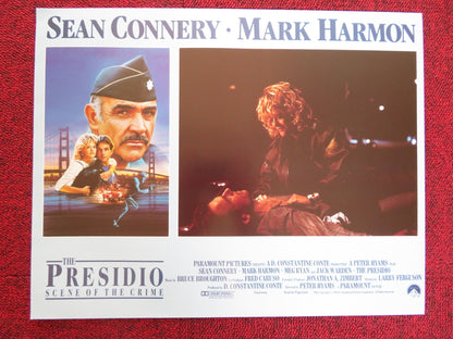 THE PRESIDIO US LOBBY CARD FULL SET SEAN CONNERY MARK HARMON 1988 Rendezvous Cinema Movie posters