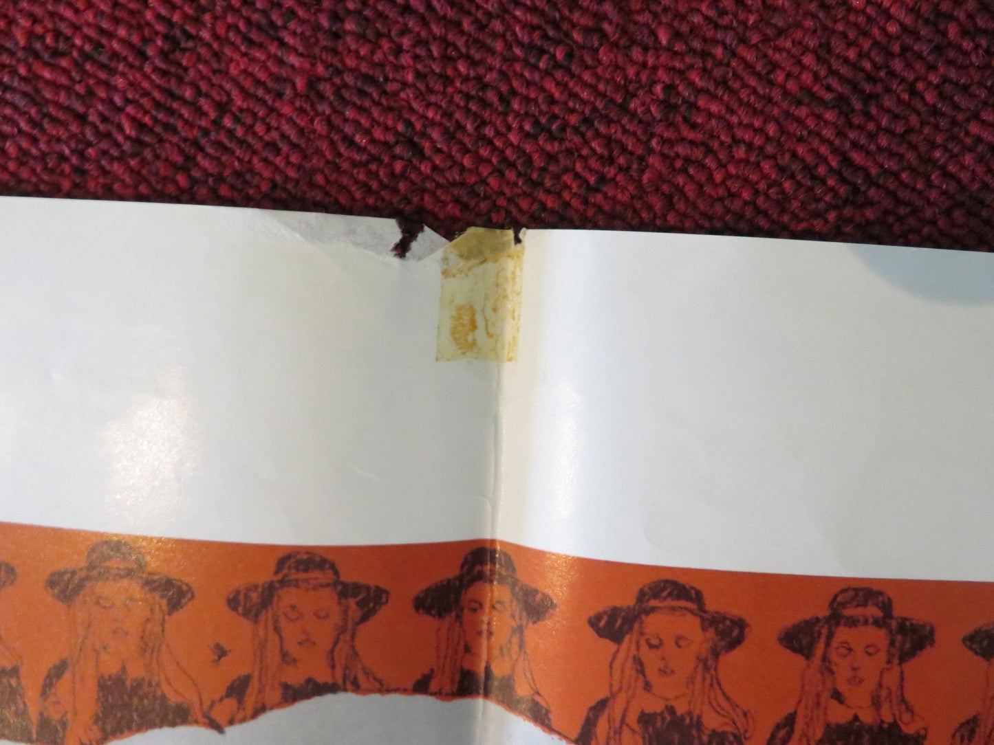 THE PRIME OF MISS JEAN BRODIE FOLDED US ONE SHEET POSTER MAGGIE SMITH 1969 Rendezvous Cinema Movie posters