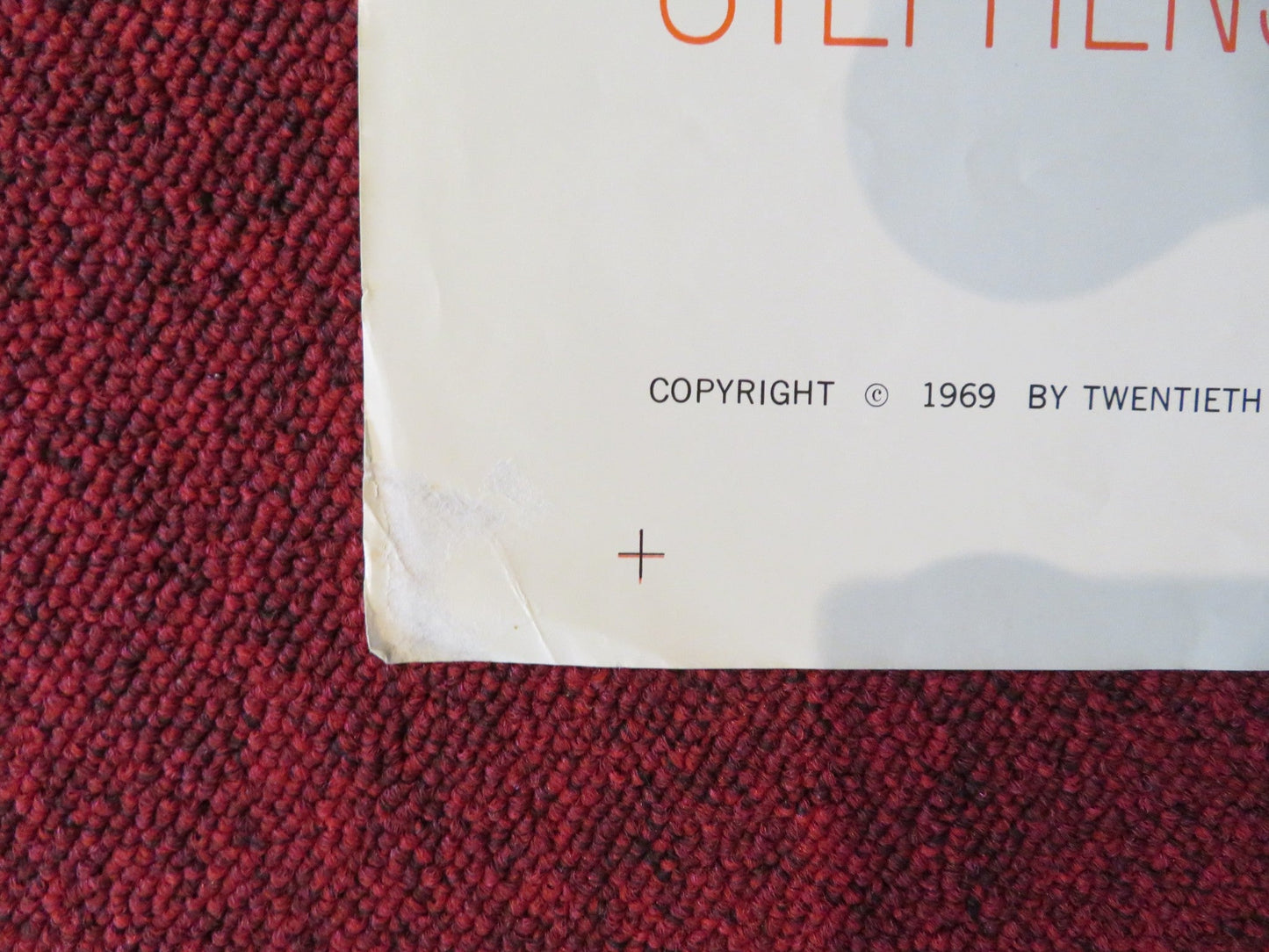 THE PRIME OF MISS JEAN BRODIE FOLDED US ONE SHEET POSTER MAGGIE SMITH 1969 Rendezvous Cinema Movie posters