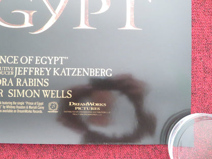 THE PRINCE OF EGYPT - B US ONE SHEET ROLLED POSTER VAL KILMER RALPH FIENNES 1998 Movie posters