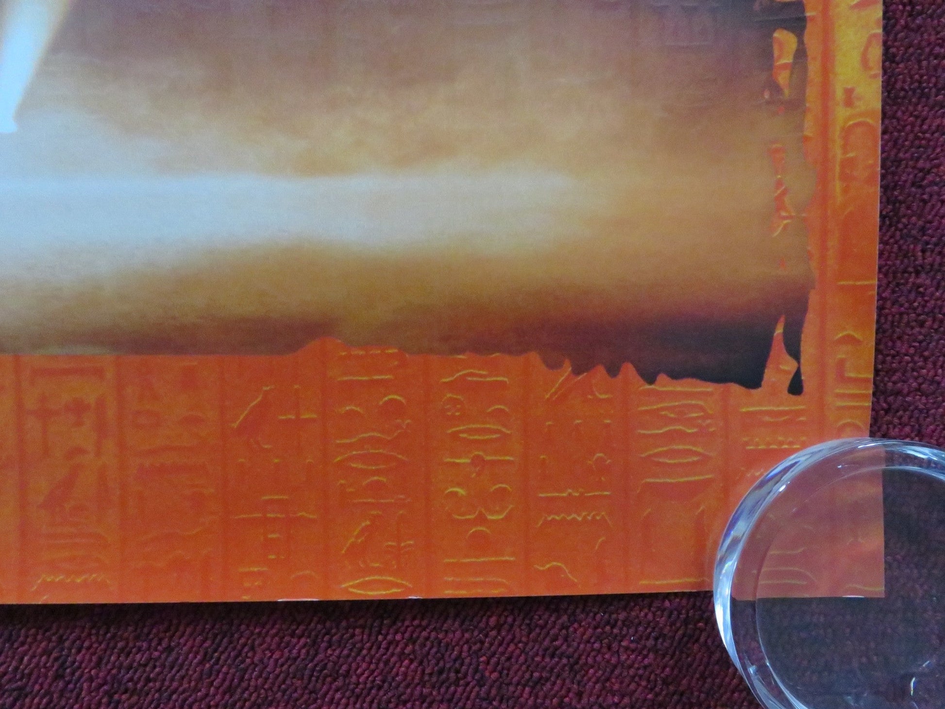 THE PRINCE OF EGYPT: LIVE FROM THE WEST END UK QUAD ROLLED POSTER L. BRADY 2023 Rendezvous Cinema Movie posters