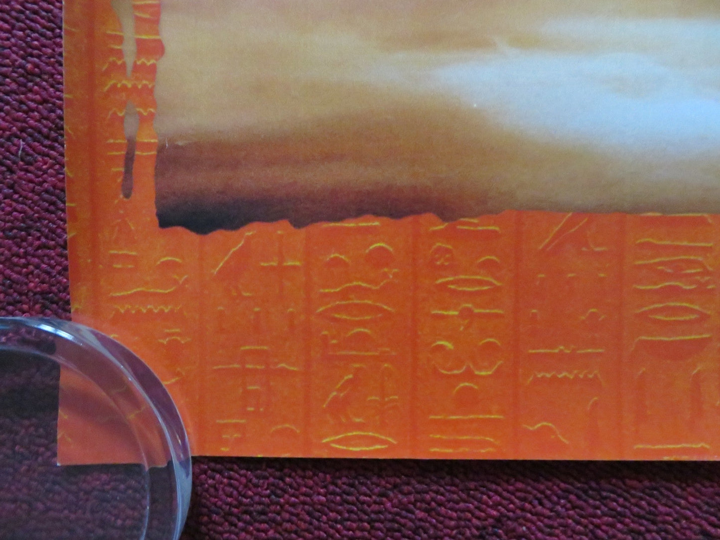 THE PRINCE OF EGYPT: LIVE FROM THE WEST END UK QUAD ROLLED POSTER L. BRADY 2023 Rendezvous Cinema Movie posters