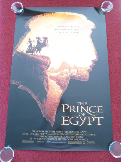 THE PRINCE OF EGYPT US ONE SHEET ROLLED POSTER VAL KILMER RALPH FIENNES 1998 Movie posters