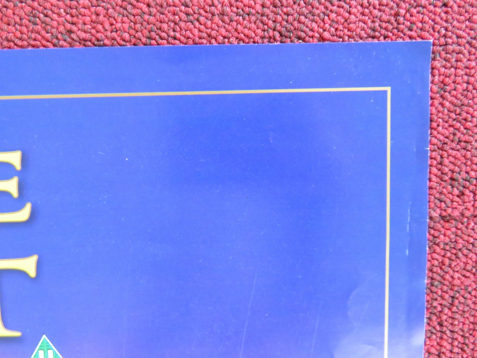 THE PRINCE OF EGYPT VHS VIDEO POSTER VAL KILMER RALPH FIENNES 1998 Rendezvous Cinema Movie posters