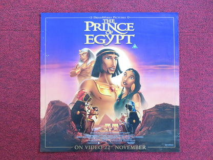 THE PRINCE OF EGYPT VHS VIDEO POSTER VAL KILMER RALPH FIENNES 1998 Rendezvous Cinema Movie posters