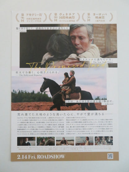 THE PROMISED LAND JAPANESE CHIRASHI (B5) POSTER MADS MIKKELSEN COLLIN 2023 Rendezvous Cinema Movie posters