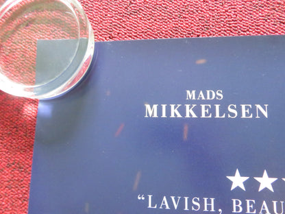 THE PROMISED LAND UK QUAD ROLLED POSTER MADS MIKKELSEN AMANDA COLLIN 2023 Rendezvous Cinema Movie posters