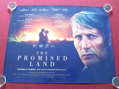 THE PROMISED LAND UK QUAD ROLLED POSTER MADS MIKKELSEN AMANDA COLLIN 2023 Rendezvous Cinema Movie posters