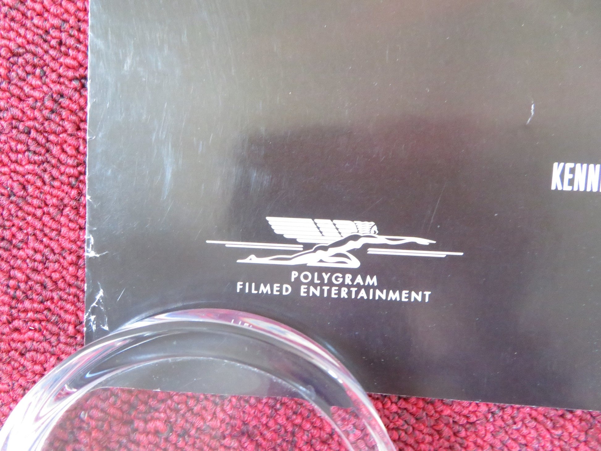 THE PROPOSITION VHS VIDEO POSTER ROLLED KENNETH BRANAGH MADELEINE STOWE 1998 Rendezvous Cinema Movie posters