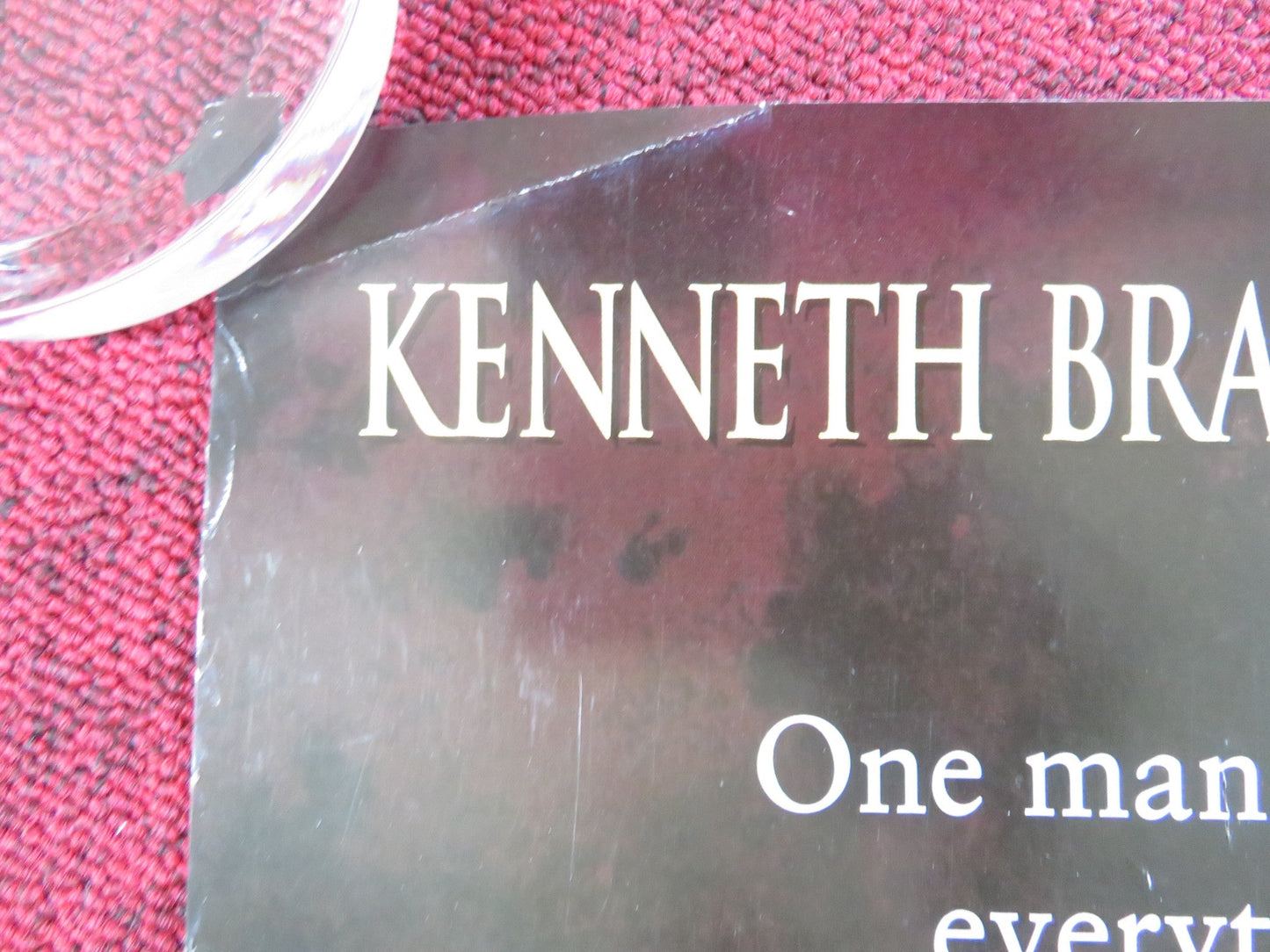 THE PROPOSITION VHS VIDEO POSTER ROLLED KENNETH BRANAGH MADELEINE STOWE 1998 Rendezvous Cinema Movie posters