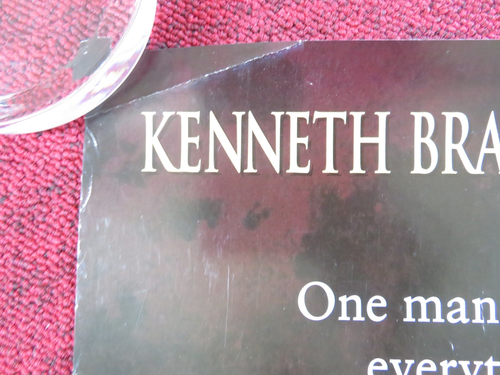 THE PROPOSITION VHS VIDEO POSTER ROLLED KENNETH BRANAGH MADELEINE STOWE 1998 Rendezvous Cinema Movie posters