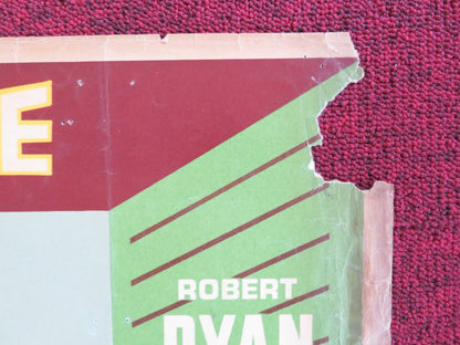 THE PROUD ONES - B ITALIAN FOTOBUSTA POSTER ROBERT RYAN VIRGINIA MAYO 1956 Rendezvous Cinema Movie posters
