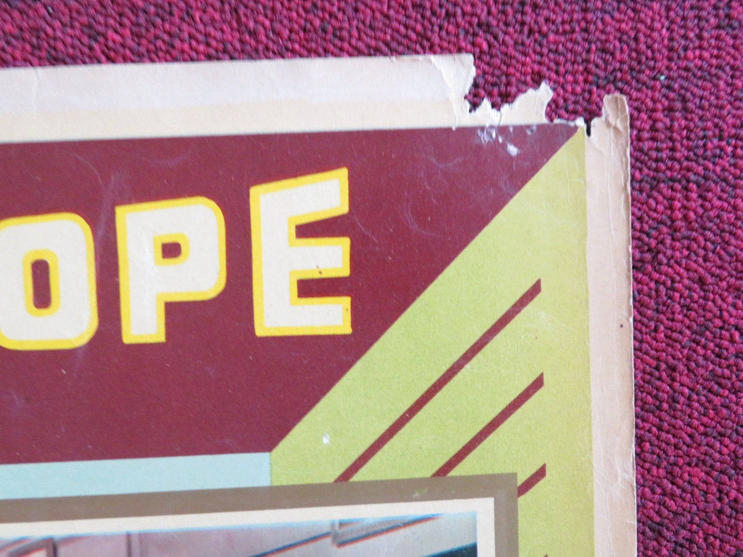 THE PROUD ONES - E ITALIAN FOTOBUSTA POSTER ROBERT RYAN VIRGINIA MAYO 1956 Rendezvous Cinema Movie posters