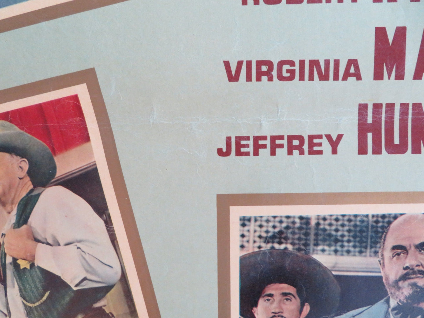 THE PROUD ONES - E ITALIAN FOTOBUSTA POSTER ROBERT RYAN VIRGINIA MAYO 1956 Rendezvous Cinema Movie posters