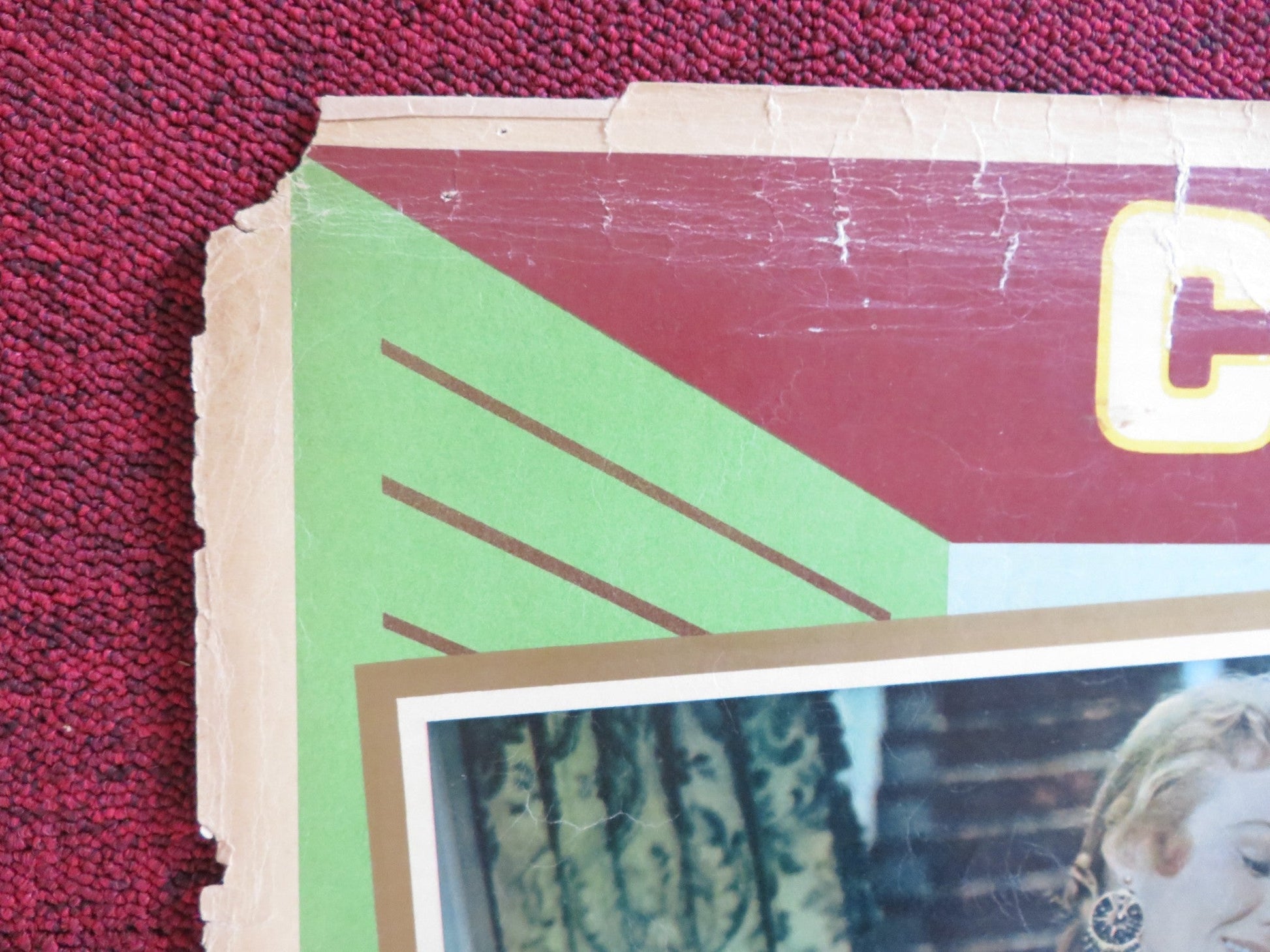 THE PROUD ONES - F ITALIAN FOTOBUSTA POSTER ROBERT RYAN VIRGINIA MAYO 1956 Rendezvous Cinema Movie posters