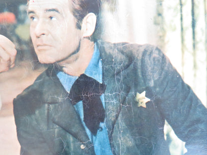 THE PROUD ONES - F ITALIAN FOTOBUSTA POSTER ROBERT RYAN VIRGINIA MAYO 1956 Rendezvous Cinema Movie posters