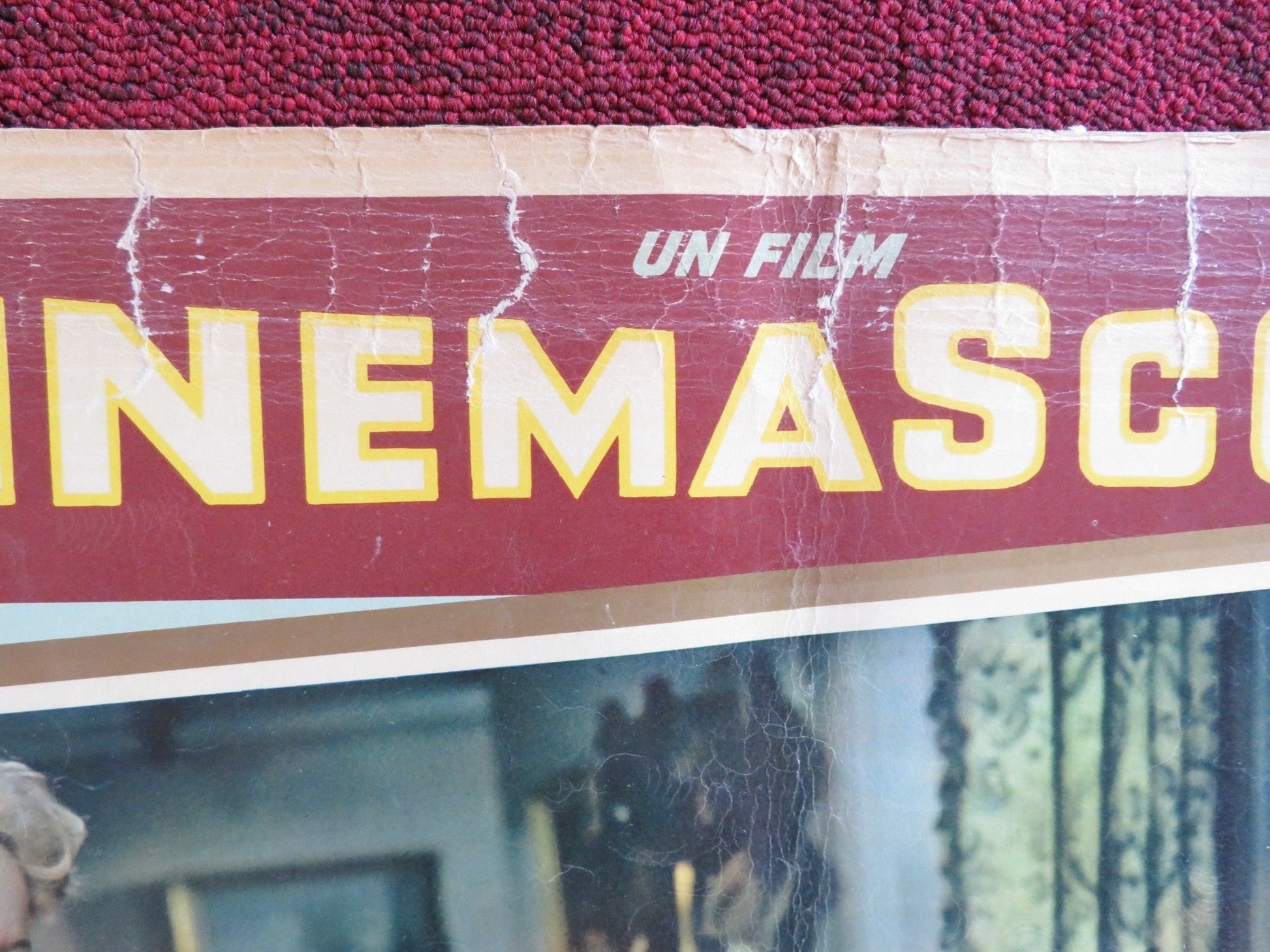 THE PROUD ONES - F ITALIAN FOTOBUSTA POSTER ROBERT RYAN VIRGINIA MAYO 1956 Rendezvous Cinema Movie posters