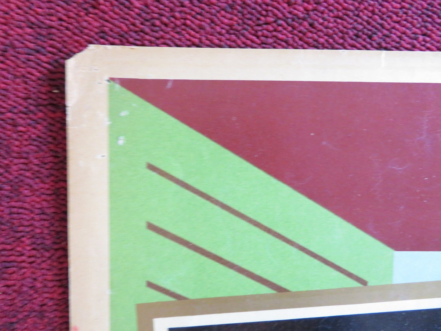 THE PROUD ONES - G ITALIAN FOTOBUSTA POSTER ROBERT RYAN VIRGINIA MAYO 1956 Rendezvous Cinema Movie posters