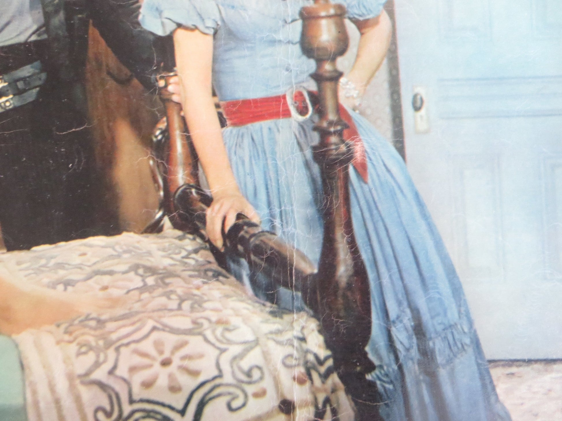 THE PROUD ONES - G ITALIAN FOTOBUSTA POSTER ROBERT RYAN VIRGINIA MAYO 1956 Rendezvous Cinema Movie posters