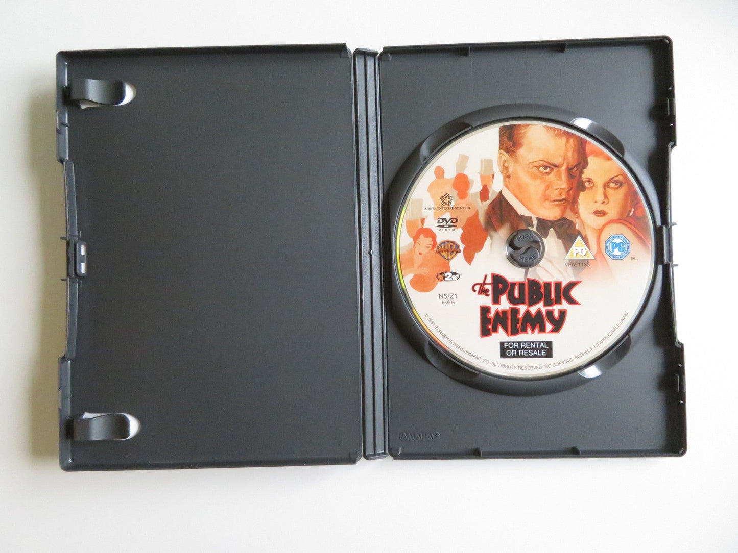 THE PUBLIC ENEMY (DVD) JAMES CAGNEY JEAN HARLOW 1931 REGION 2 Movie posters