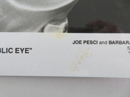 THE PUBLIC EYE MOVIE STILL PHOTO JOE PESCI BARBARA HERSHEY 1991 Movie posters
