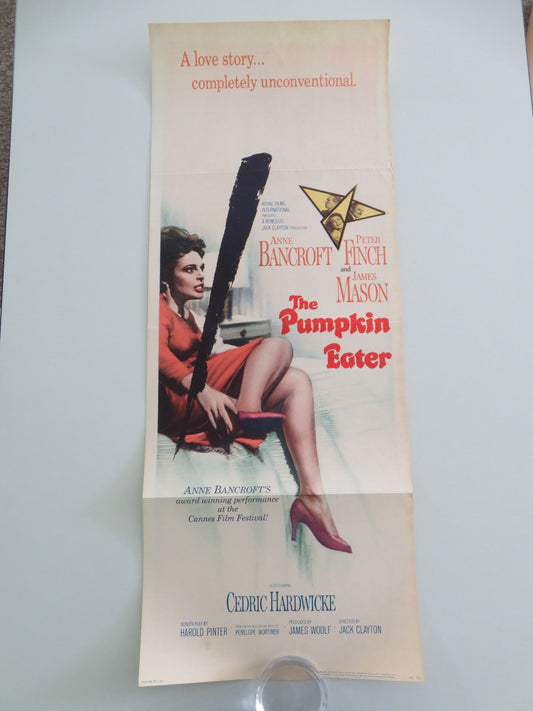 The Pumpkin Eater US Insert Poster Anne Bancroft Peter Finch 1964 Movie posters
