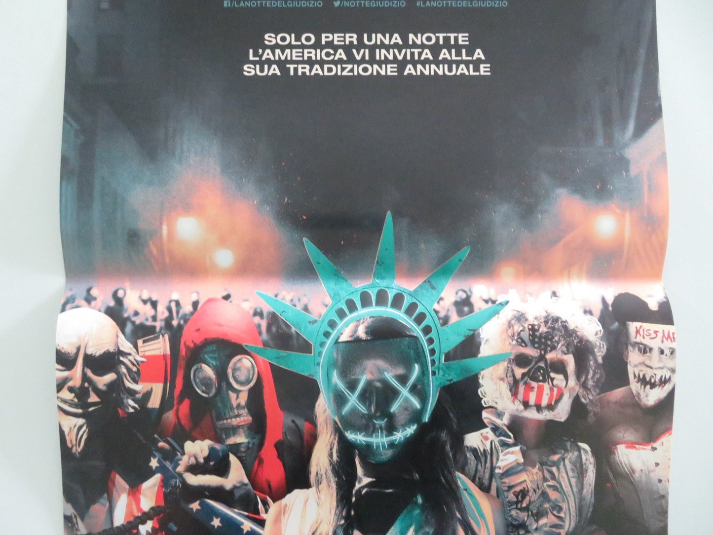 The Purge: Election Year Italian Locandina Poster Frank Grillo Mitchell 2016 Movie posters
