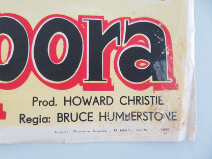 THE PURPLE MASK ITALIAN FOTOBUSTA POSTER TONY CURTIS COLLEEN MILLER 1955 Movie posters