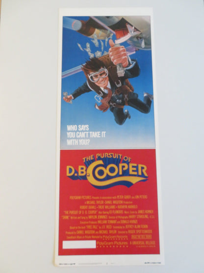 THE PURSUIT OF D.B. COOPER US INSERT POSTER ROBERT DUVALL TREAT WILLIAMS 1981 Rendezvous Cinema Movie posters