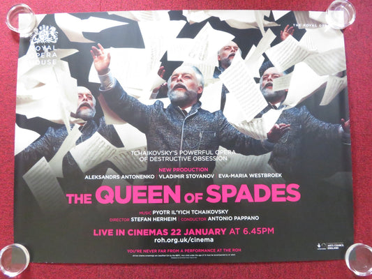 THE QUEEN OF SPADES ROYAL OPERA HOUSE UK QUAD ROLLED POSTER A. ANTONENKO 2019 Rendezvous Cinema Movie posters