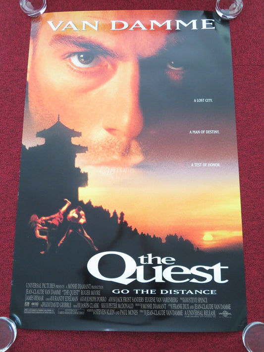 The Quest US One Sheet Rolled Poster Jean - Claude Van Damme Roger Moore 1996 Movie posters