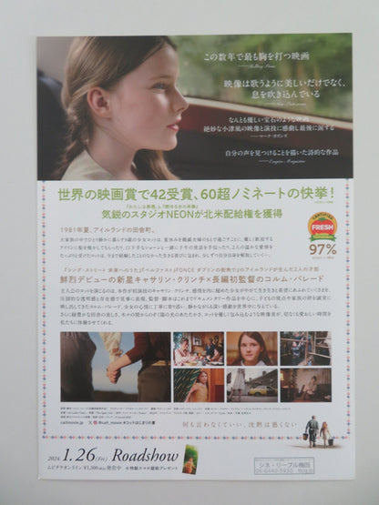 The Quiet Girl Japanese Chirashi (B5) Poster Crowley Bennett 2022 Movie posters