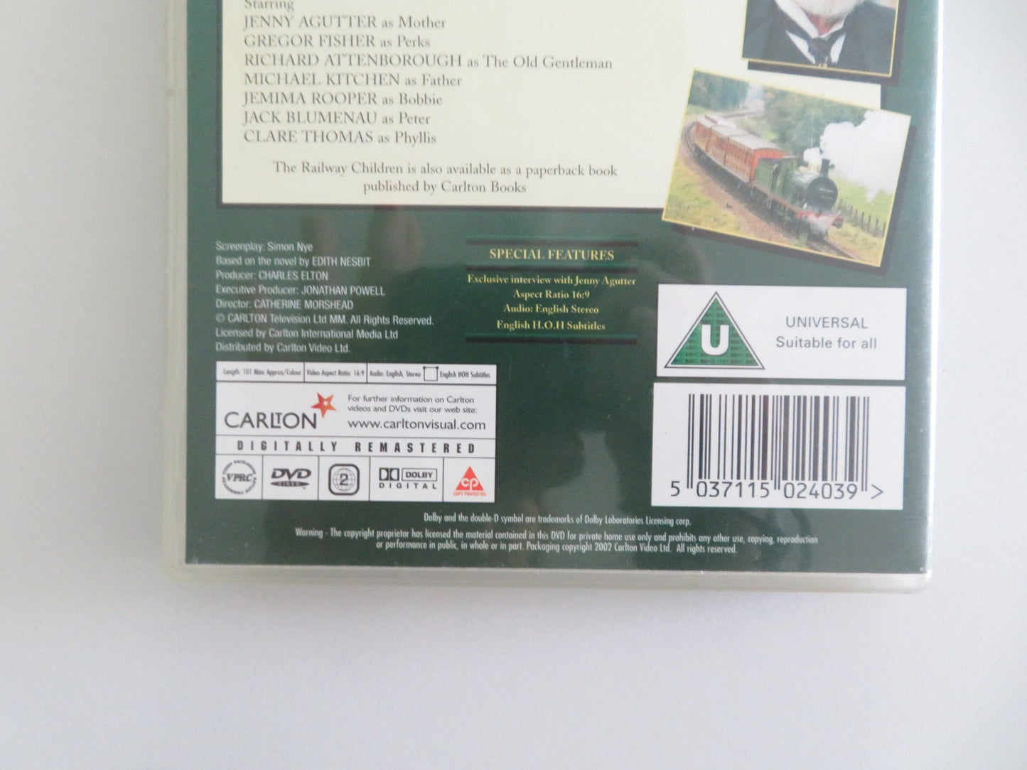 THE RAILWAY CHILDREN (DVD) JENNY AGUTTER GREGOR FISHER 2000 REGION 2 Movie posters