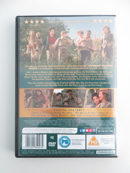 The Railway Children Return (DVD) Beau Gadsdon Eden Hamilton 2022 Region 2 Movie posters