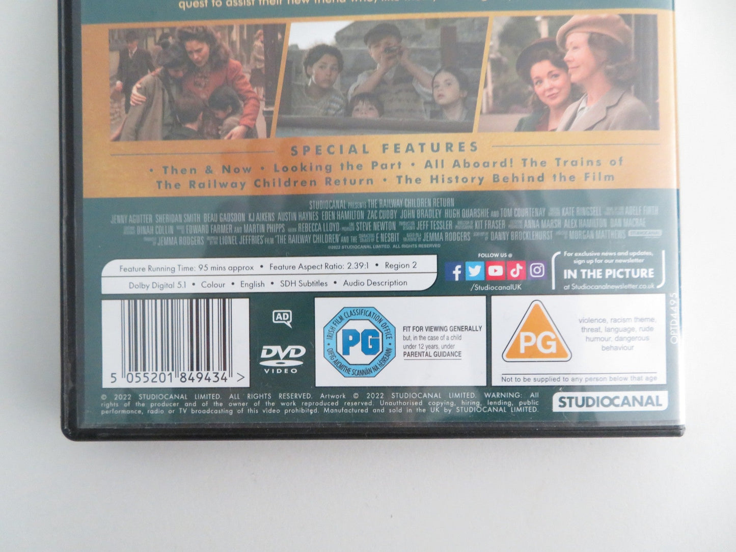 The Railway Children Return (DVD) Beau Gadsdon Eden Hamilton 2022 Region 2 Movie posters