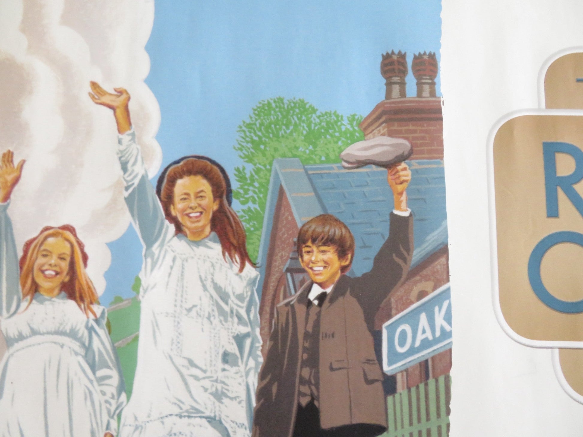 THE RAILWAY CHILDREN UK QUAD ROLLED POSTER JENNY AGUTTER BERNARD CRIBBENS R2022 Rendezvous Cinema Movie posters