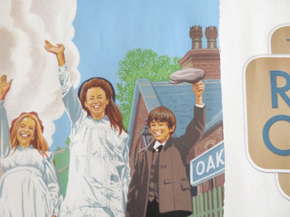 THE RAILWAY CHILDREN UK QUAD ROLLED POSTER JENNY AGUTTER BERNARD CRIBBENS R2022 Rendezvous Cinema Movie posters