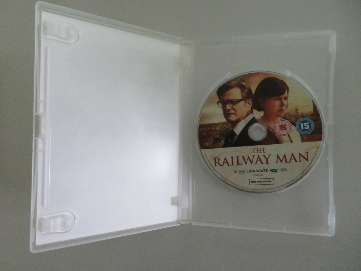 THE RAILWAY MAN (DVD) COLIN FIRTH JEREMY IRVINE 2013 REGION 2 Movie posters
