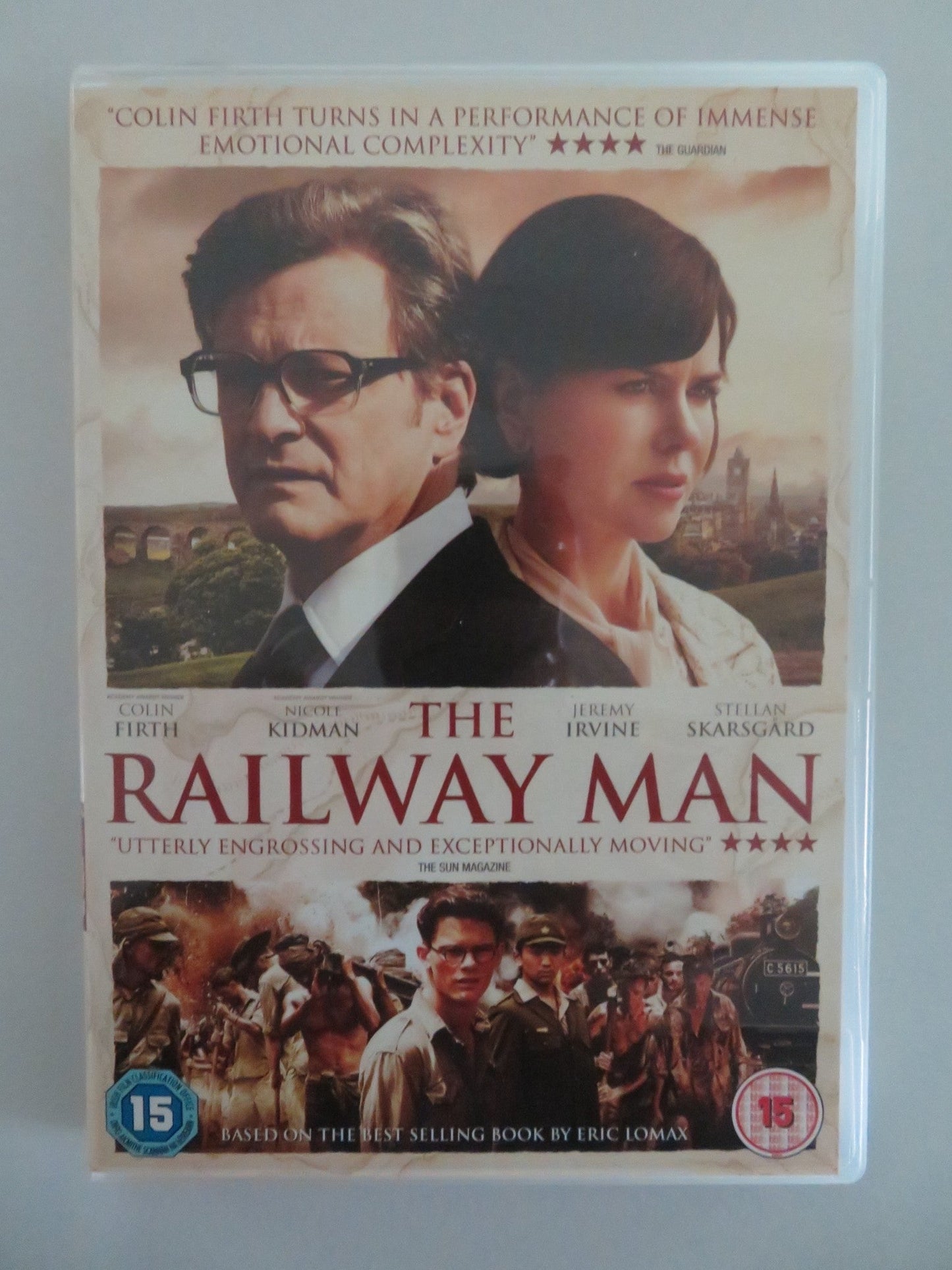 THE RAILWAY MAN (DVD) COLIN FIRTH JEREMY IRVINE 2013 REGION 2 Movie posters