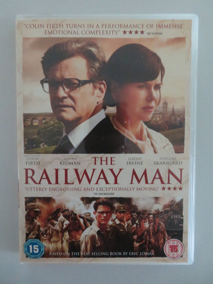 THE RAILWAY MAN (DVD) COLIN FIRTH JEREMY IRVINE 2013 REGION 2 Movie posters