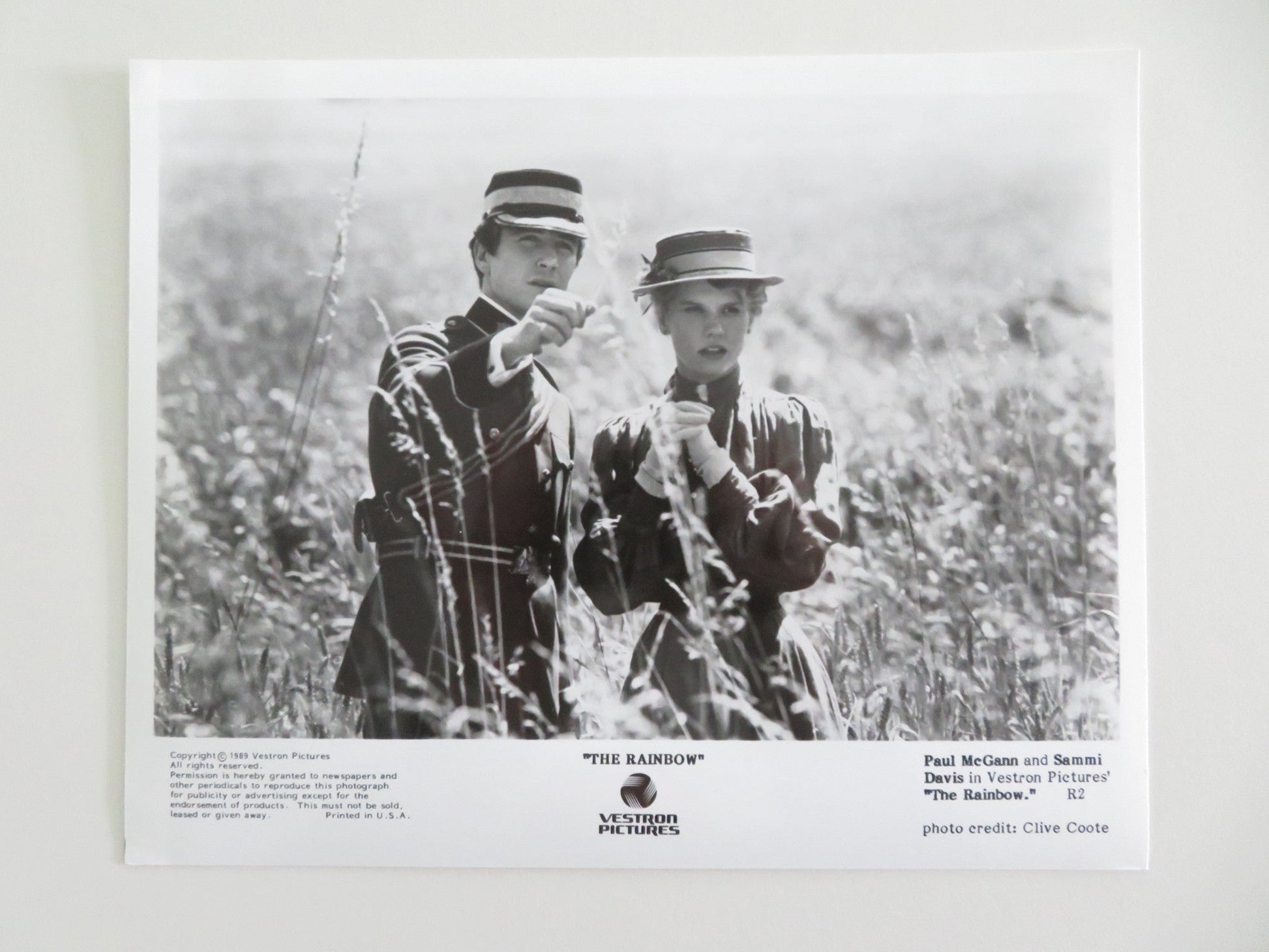 THE RAINBOW MOVIE STILL PHOTO LOT OF 10 PAUL MCGANN SAMMI DAVIS 1989 Movie posters