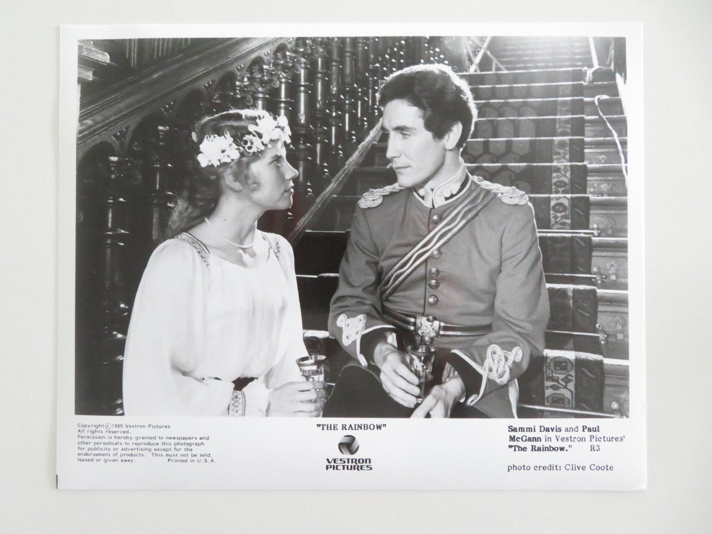 THE RAINBOW MOVIE STILL PHOTO LOT OF 10 PAUL MCGANN SAMMI DAVIS 1989 Movie posters