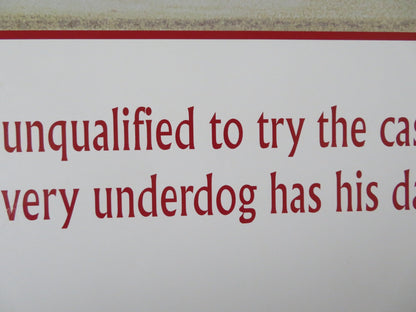 THE RAINMAKER US ONE SHEET ROLLED POSTER MATT DAMON DANNY DE VITO 1997 Rendezvous Cinema Movie posters